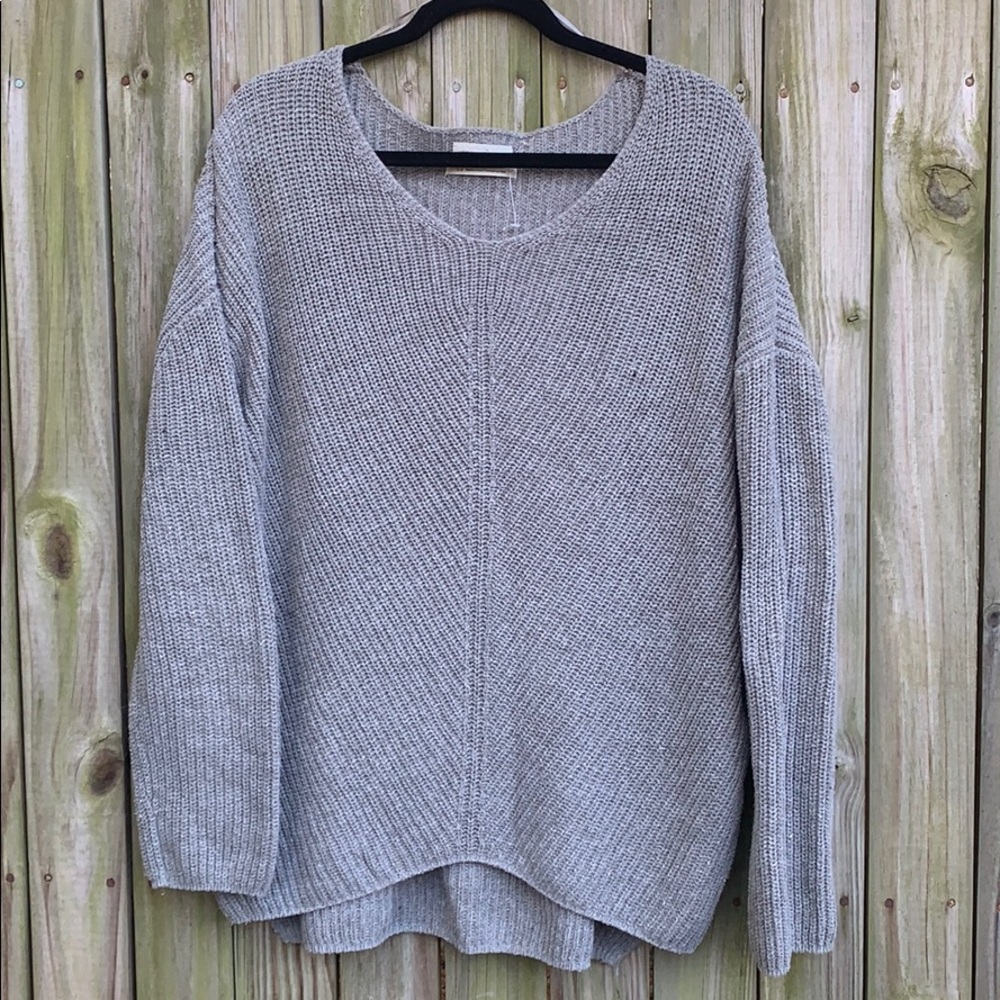 🎈3/$30 Urban Outfitters Chunky Knit Sweater Gray